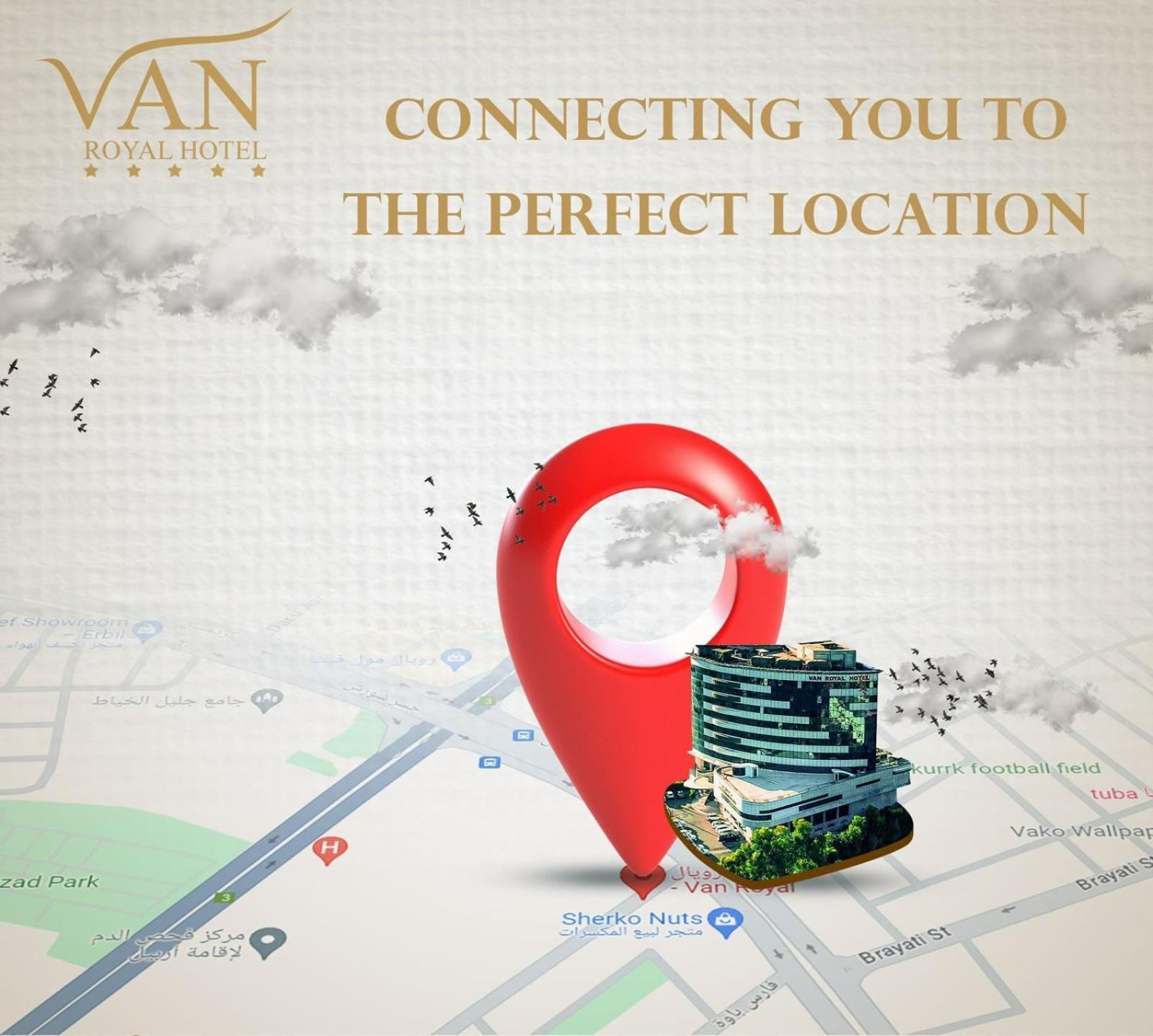 Van Royal Hotel Ербіль Екстер'єр фото